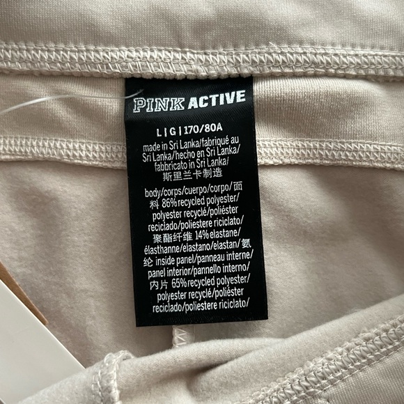 PINK ACTIVE ULTIMATE Varsity High Waist Full Length Winter Leggings - Picture 5 of 7